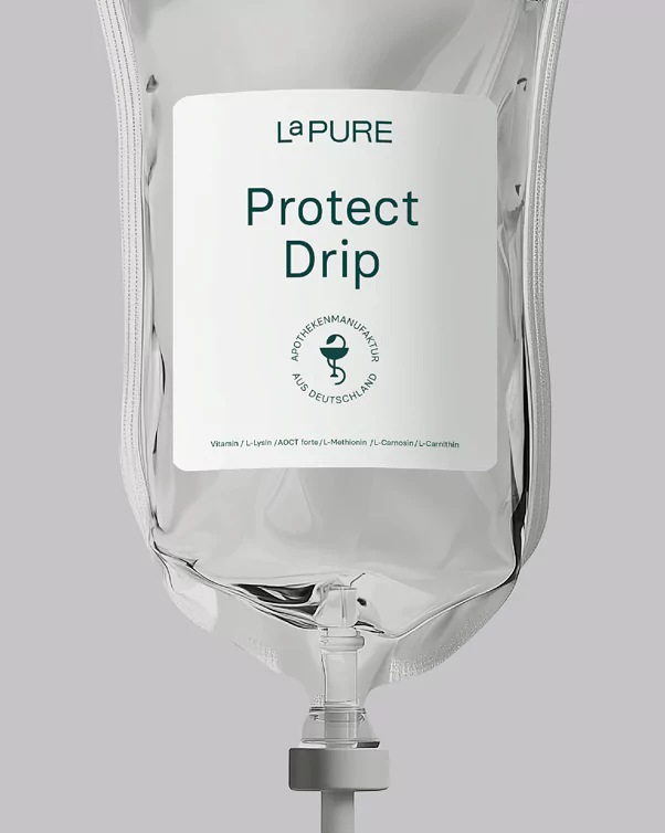 LaPURE Protect Drip - Wertvolle Nährstoffe, die das Immunsystem gegen Stress und Infektionen stärken.